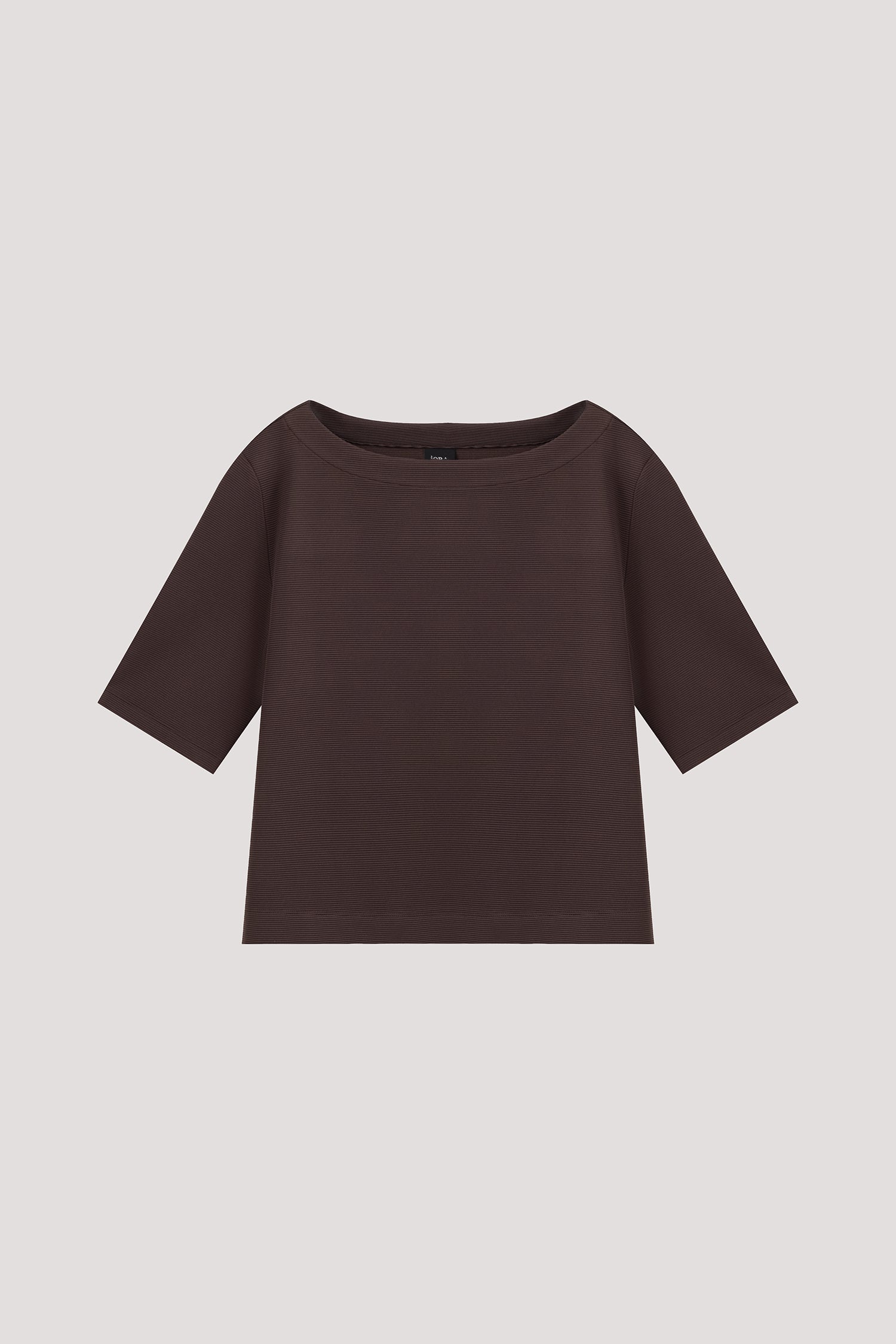 Fine Textured Half Sleeve Top