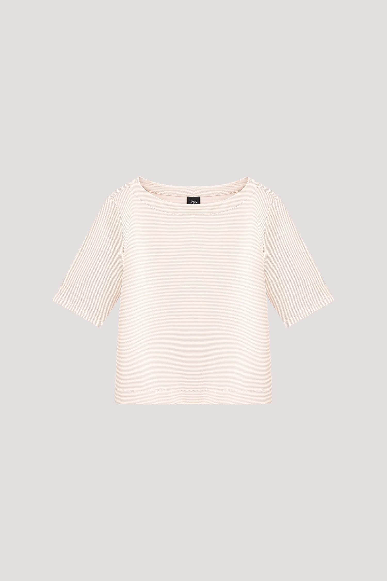 Fine Textured Half Sleeve Top