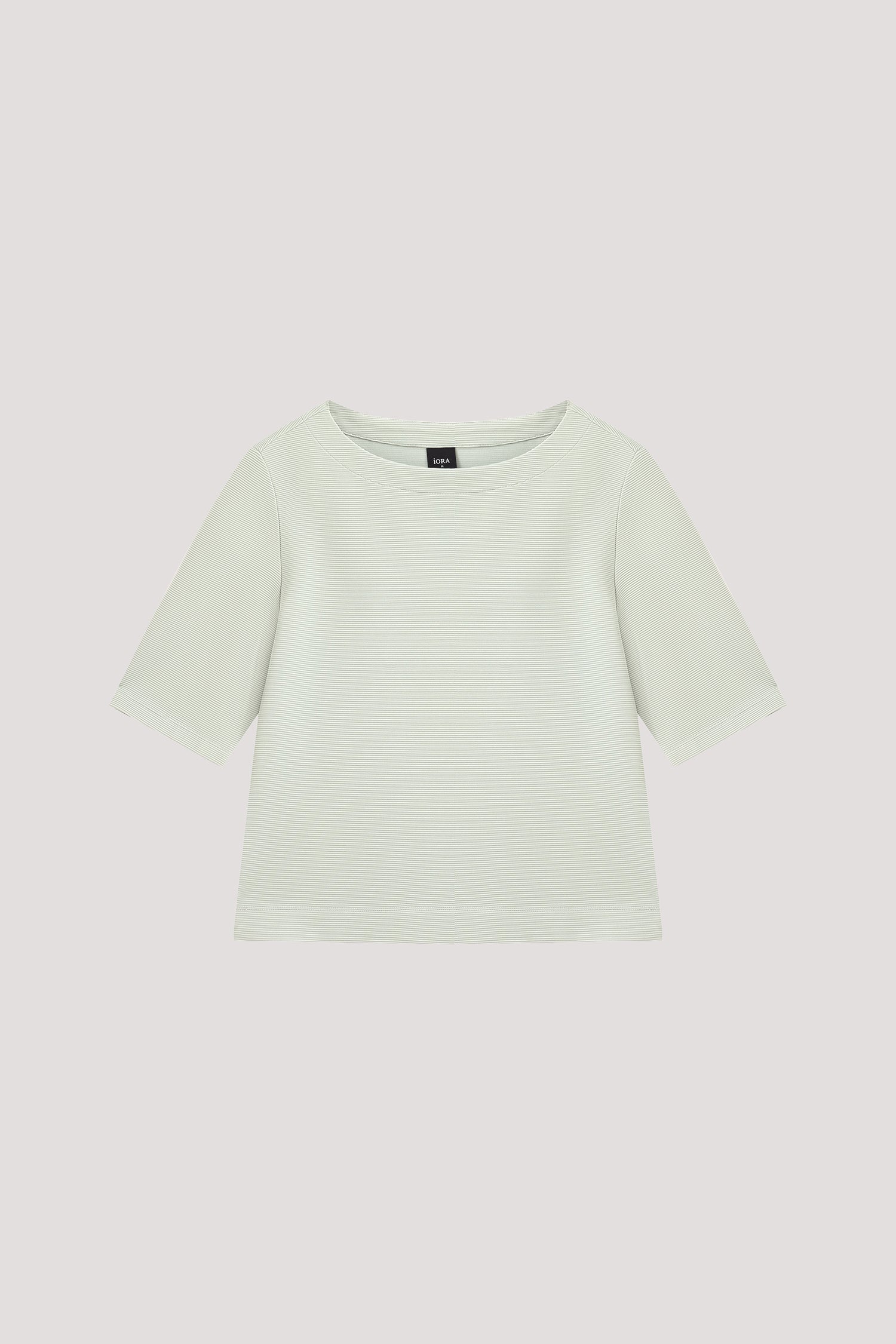 Fine Textured Half Sleeve Top