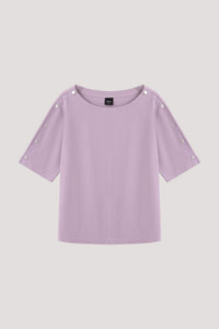 Button Shoulder Magyar Tee