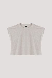 Shoulder Button Magyar Top