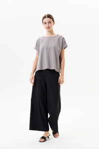 Shoulder Button Magyar Top