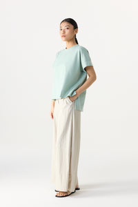 Boxy Paneled Magyar Tee