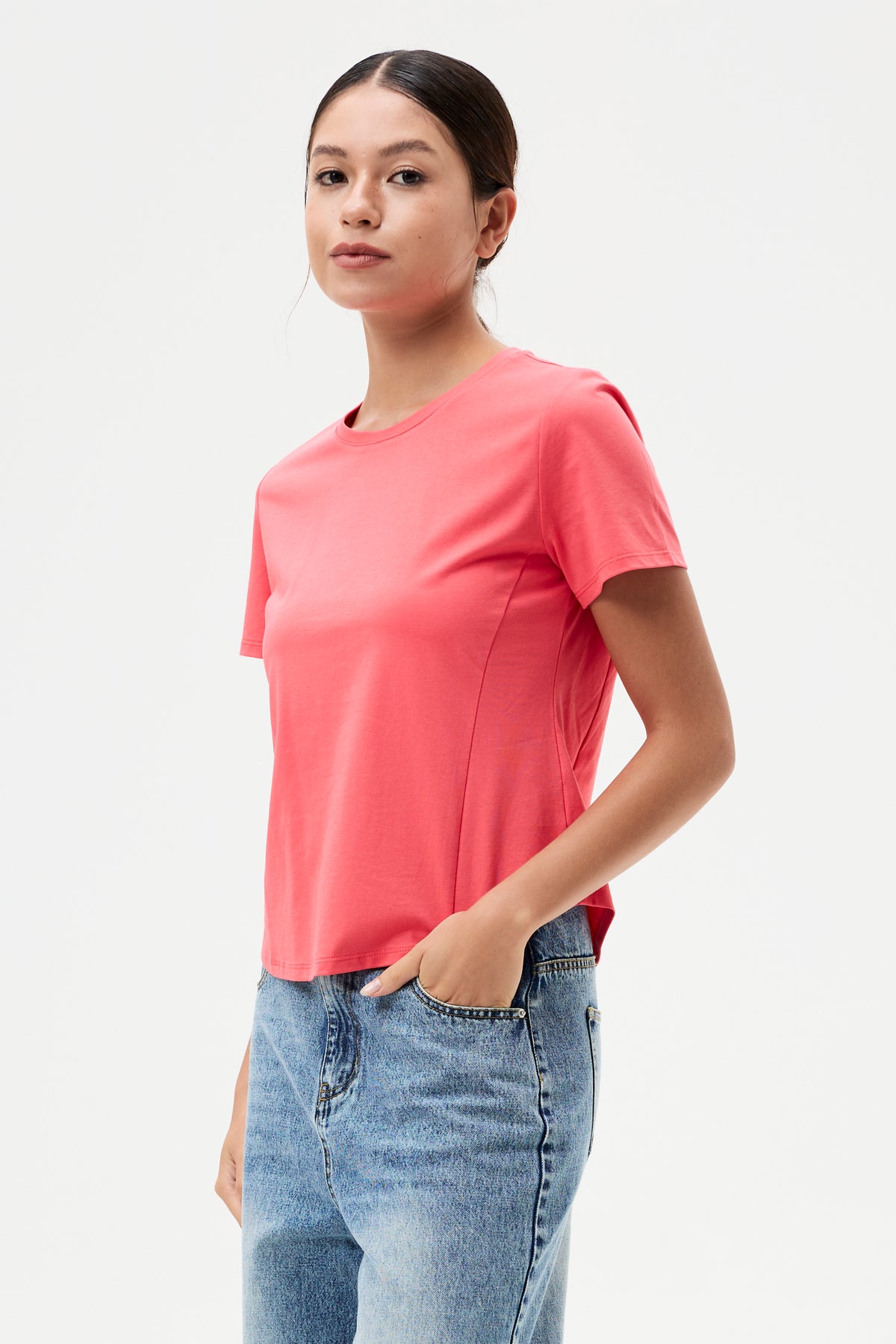 Basic Paneled Tee