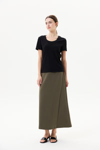 Scoop Neck Jersey Top