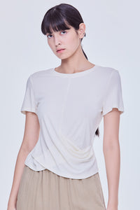 Drapey Waist Tee