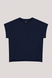 Basic Folded Cuff Tee