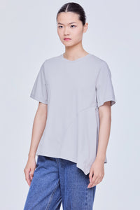 Asymmetrical Flounce Tee