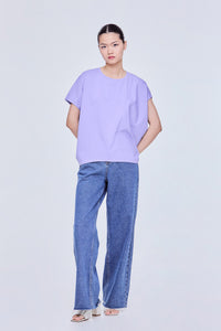 Panelled Cocoon Fit Tee