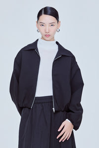 Elasticised Hem Jacket
