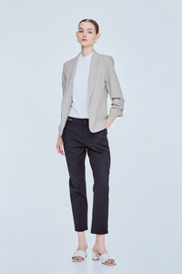 Scrunchy Sleeves Blazer