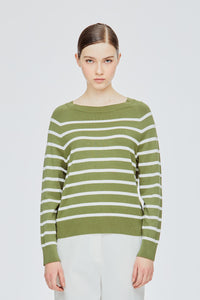 Breton Long Sleeve Knit Top