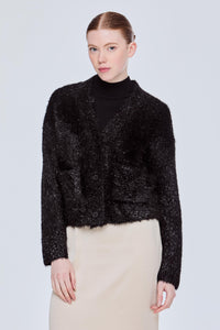 Fuzzy Party Cardigan