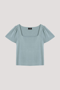 Square Neck Knit Top