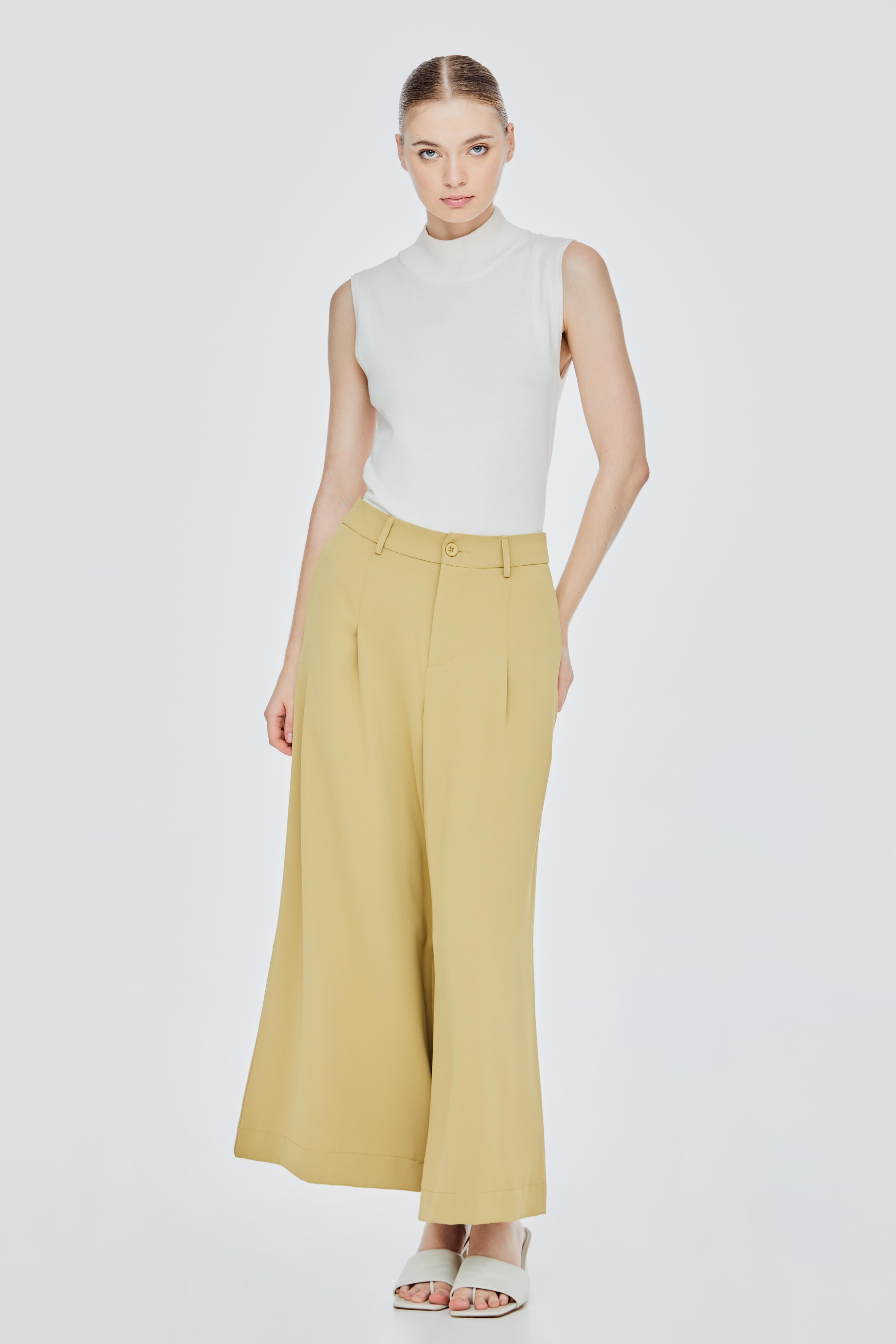 [JEMUT]★25SS★韓国人気★LOST FLARE COTTON PANTS Belted Stretch Flare Pants - Black | SANNA'S Online Store
