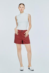 Basic Pants with Double Front Button