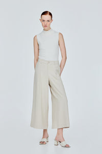 Buttoned Flare Pants