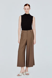 Buttoned Flare Pants