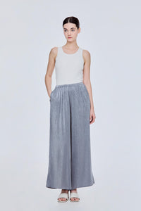 Shimmery Elasticised Wide Leg Pants