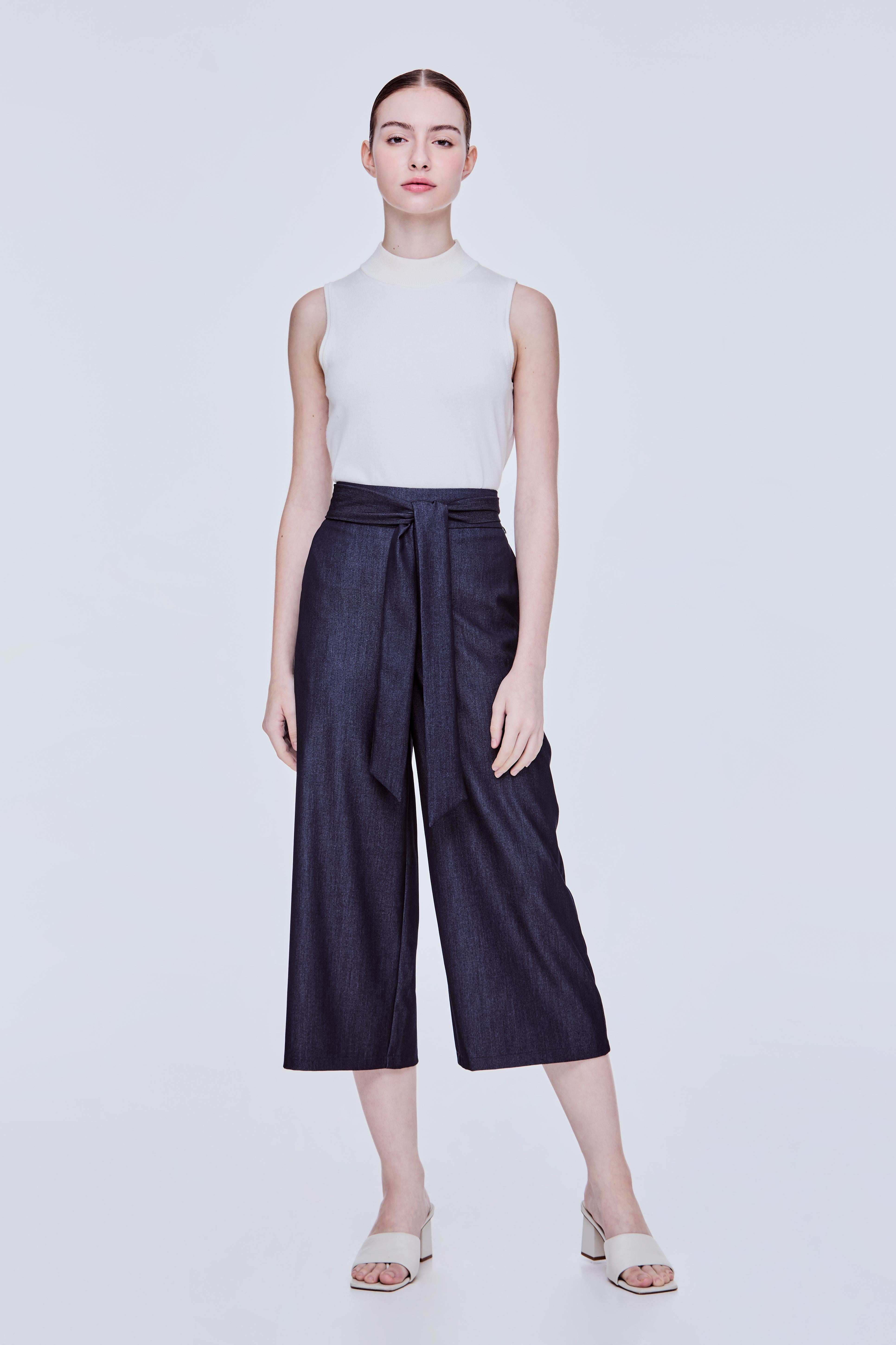 Basic Integrated Sash Culottes