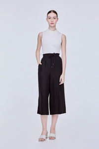 Ruffled Wide Leg Trousers