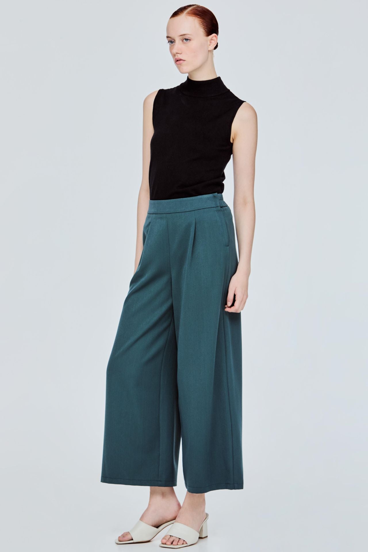 Double Pleats Culottes