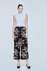 Printed Straight Pants