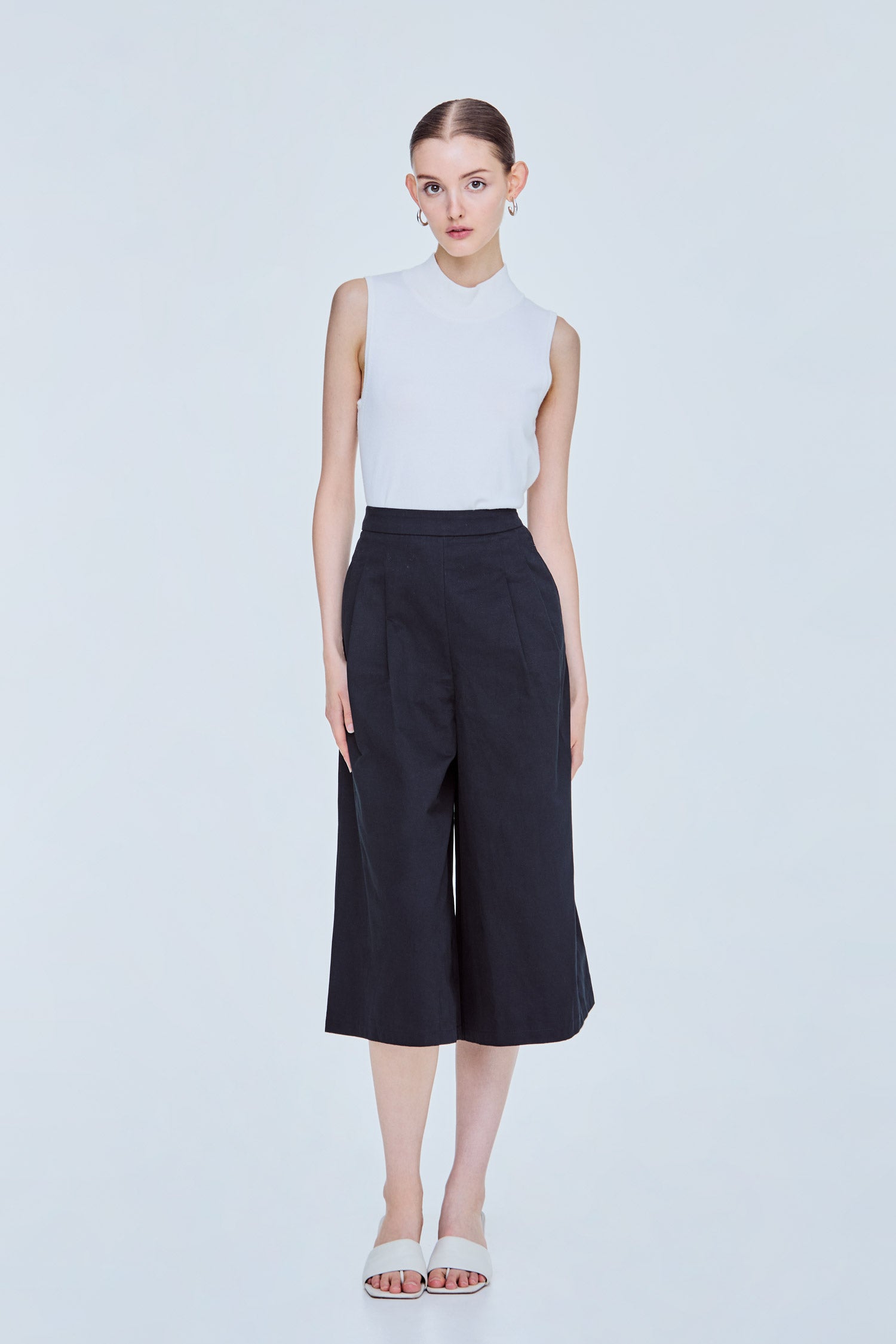 Wide Flare Trousers
