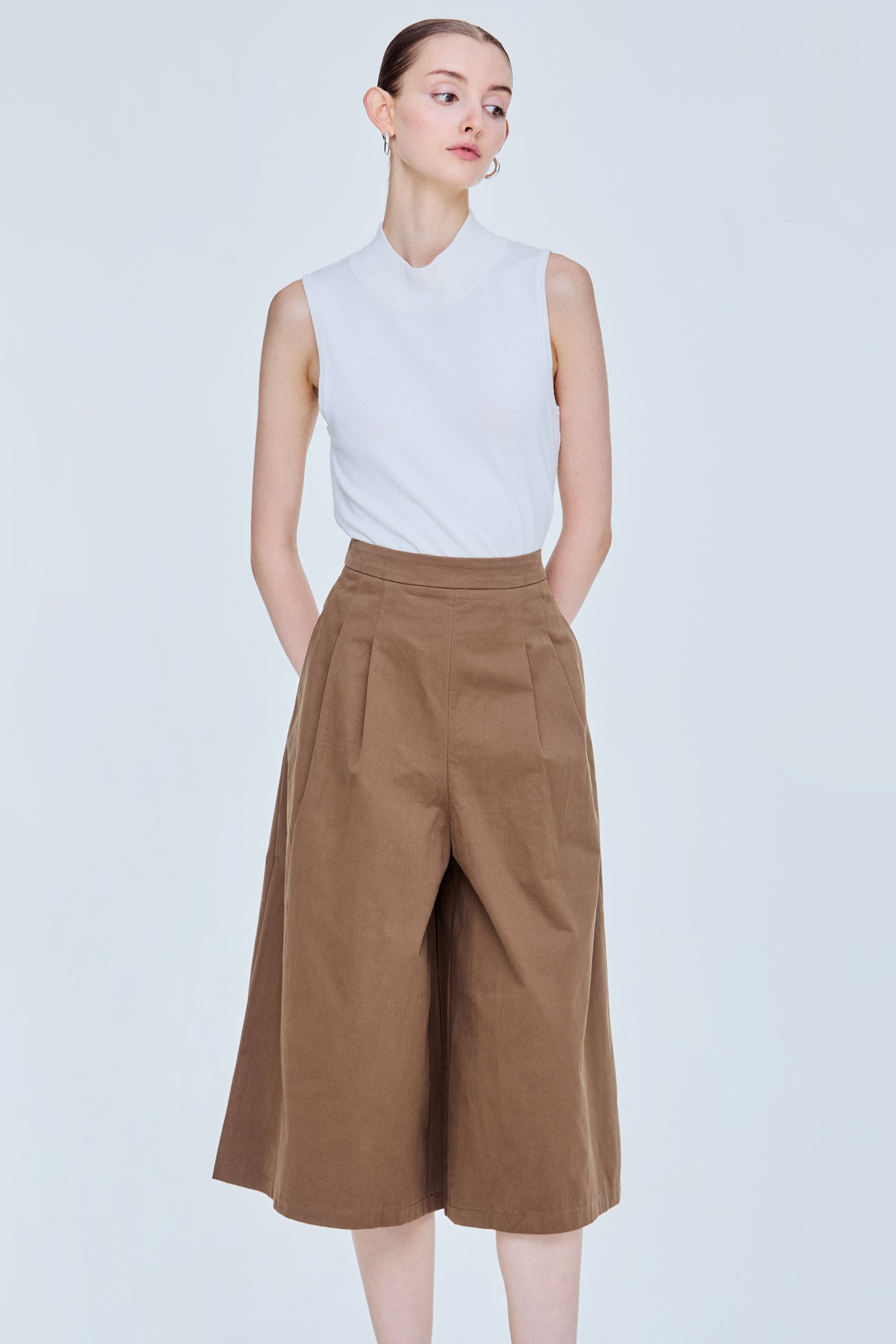 Wide Flare Trousers