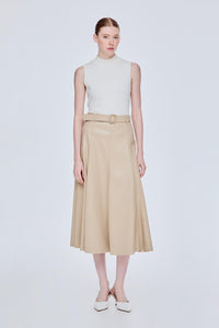 Panelled Flare Skirt