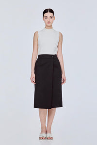 Basic Smart Wrap Skirt