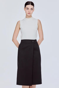 Basic Smart Wrap Skirt