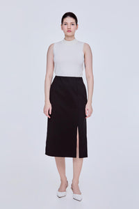 Side Slit A Line Skirt