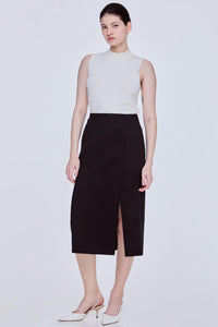 Side Slit A Line Skirt