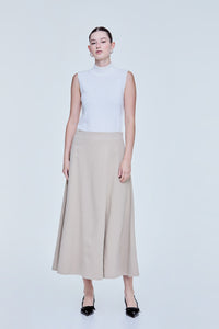 Panelled Flare Skirt