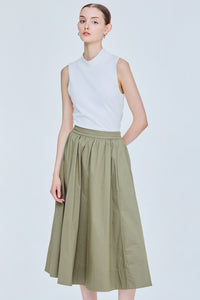 Structured Gather Skirt