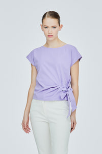 Knotted Ribbon Blouse