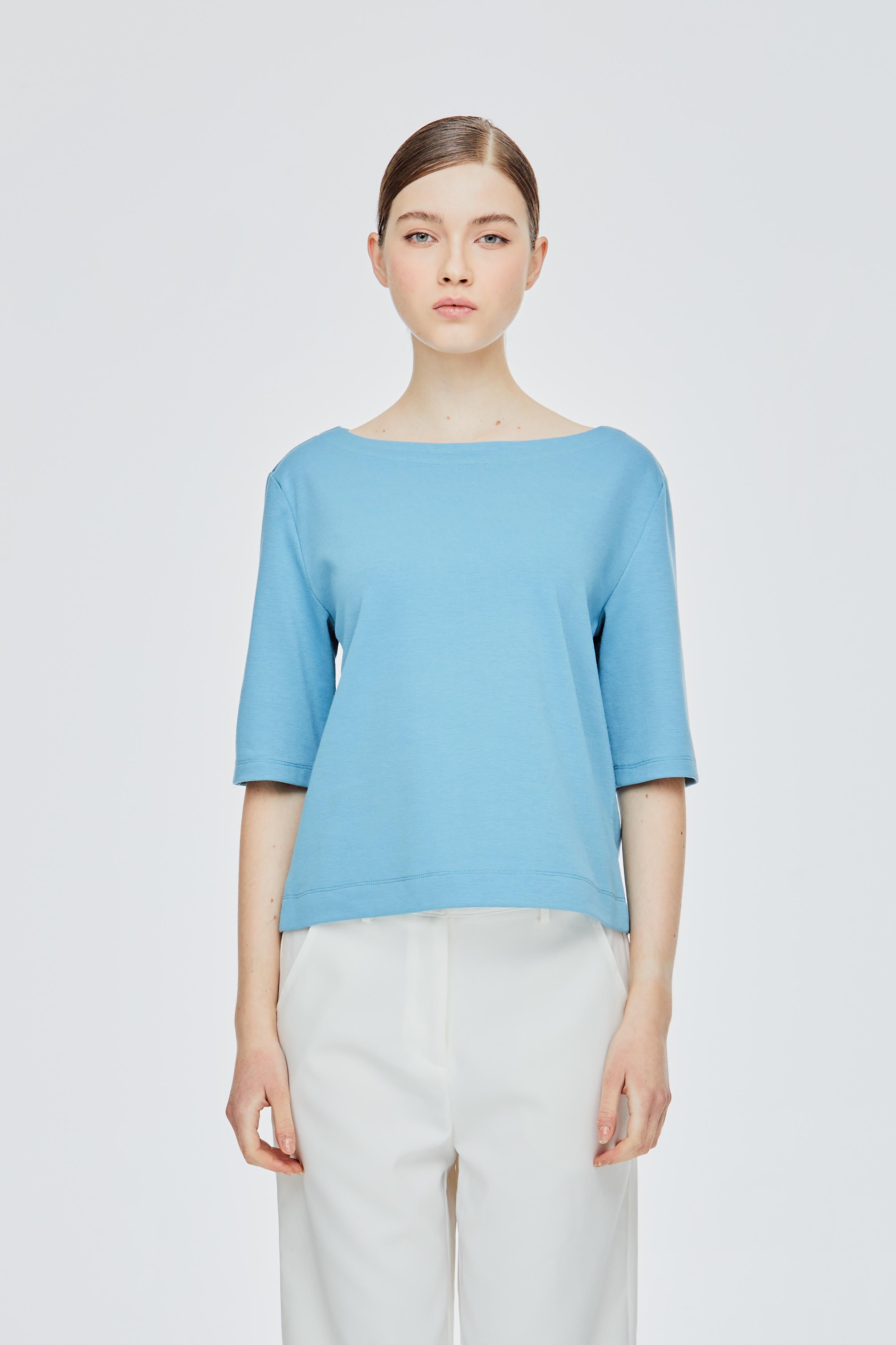 Boxy Jersey Top