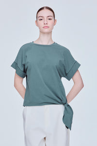 Asymmetrical Hem Blouse