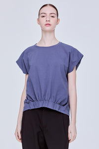 Elasticated Sleeveless Top