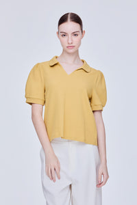 Peter Pan Puff Sleeve Top