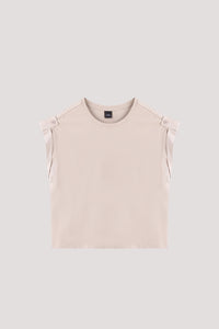 Contrast Cuff Boxy Tee