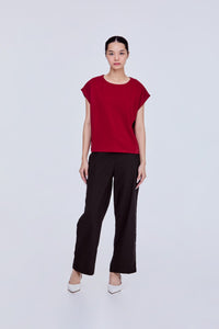 Boxy Contrast Tee