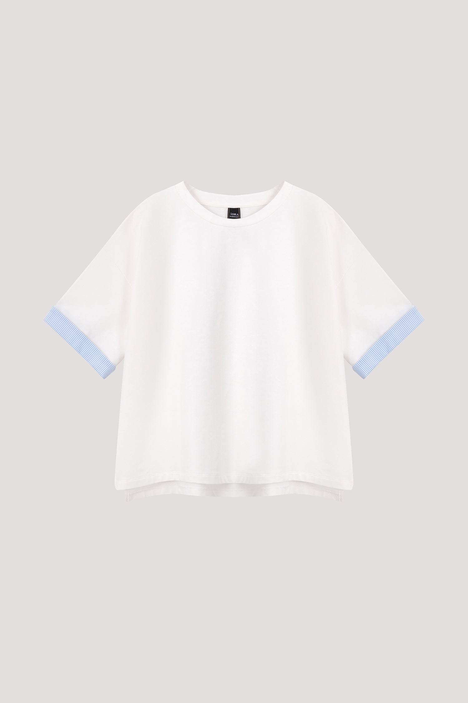 Dropped Shoulder Contrast Tee