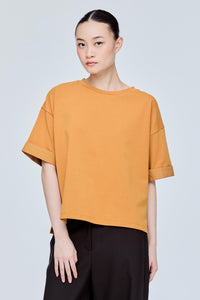 Dropped Shoulder Contrast Tee