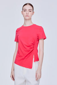 Asymmetrical Gathered Top