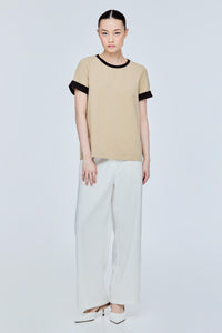 Basic Contrast Colour Tee