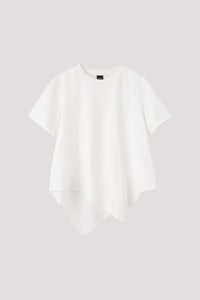 Asymmetrical Panel Hem Tee