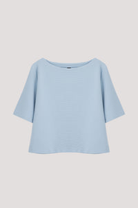 Fine Textured Half Sleeve Top