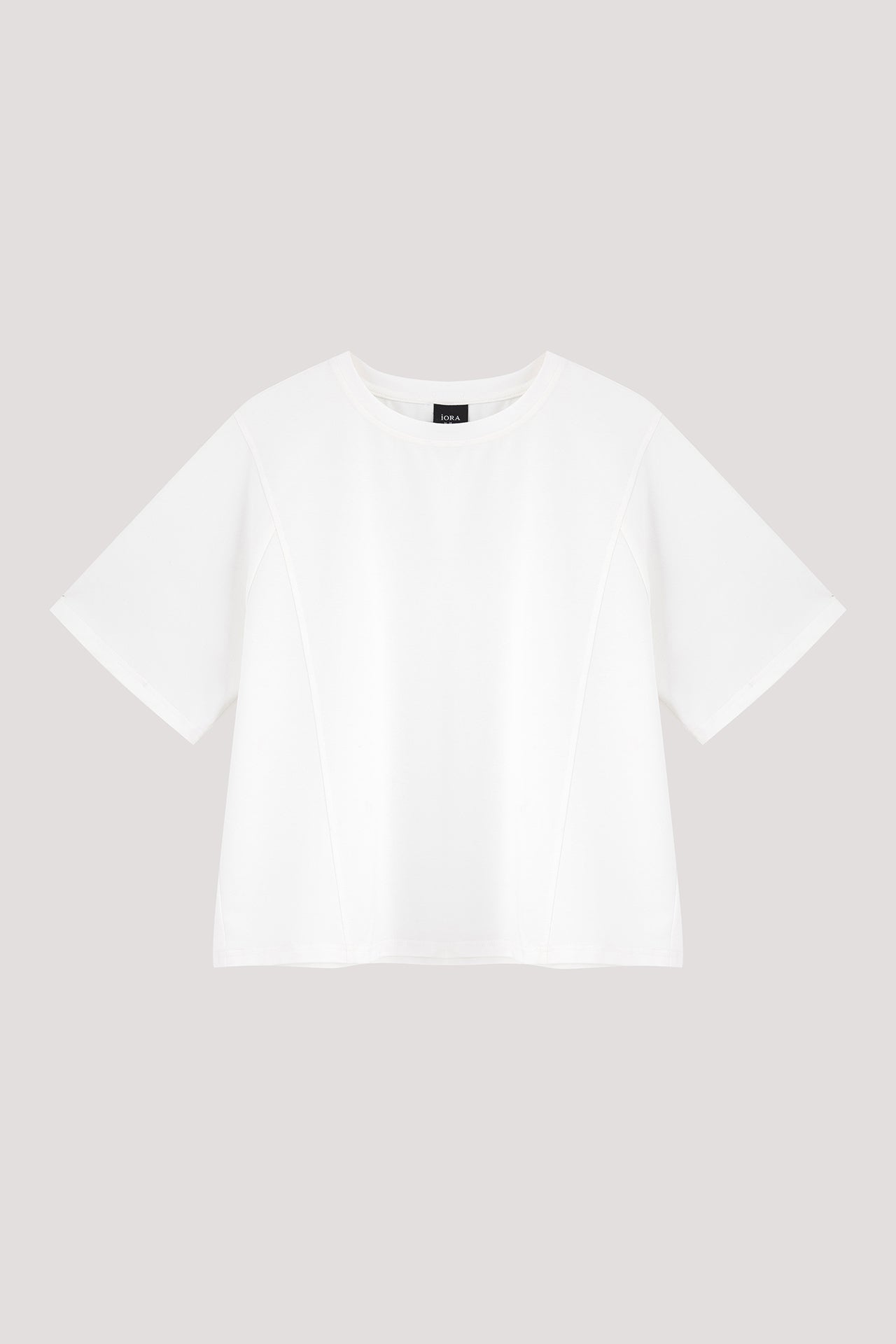 Cropped Panelled Tee